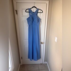 Sky blue bridesmaids/ formal dress